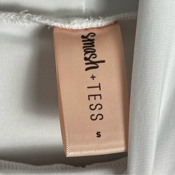 Smash + Tess Turtleneck Long Sleeve Bodysuit White Size Small - Picture 7 of 11